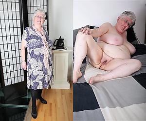 xxx pictures of granny dressed undressed