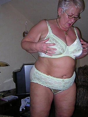 hot old grannies thither lingerie stripping