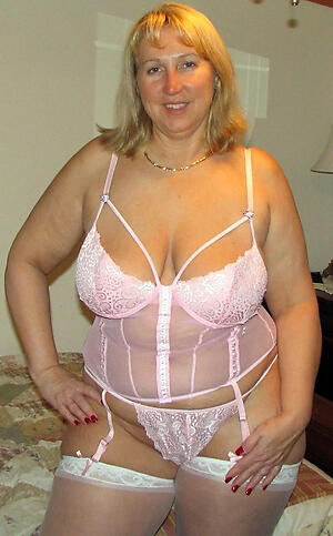 hot lingerie older women fancy posing