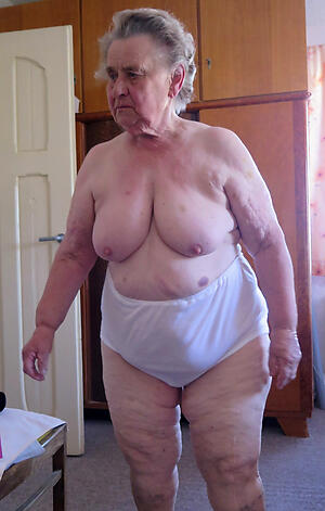 naked not roundabout elderly granny pussy law off