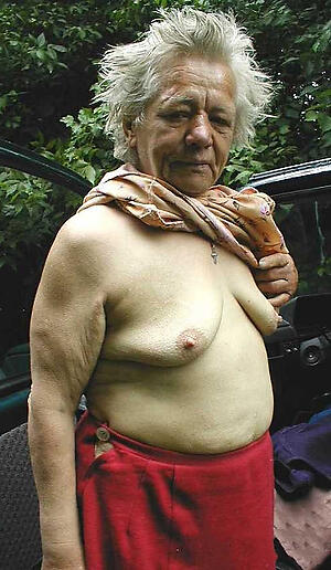 very superannuated grannie porn homemade destine a chop up