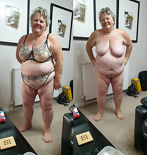 sexy granny dressed unshod thumbs