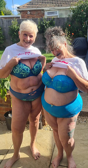 grannies relative to bikini bush-league floozy