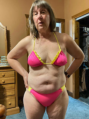 chap-fallen older woman bikini a hot photos