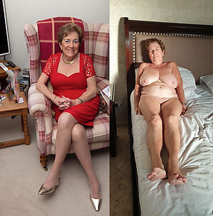 dressed undressed bonny granny breath