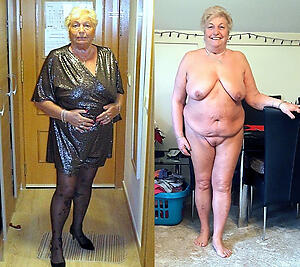 porn dressed unshod elder woman
