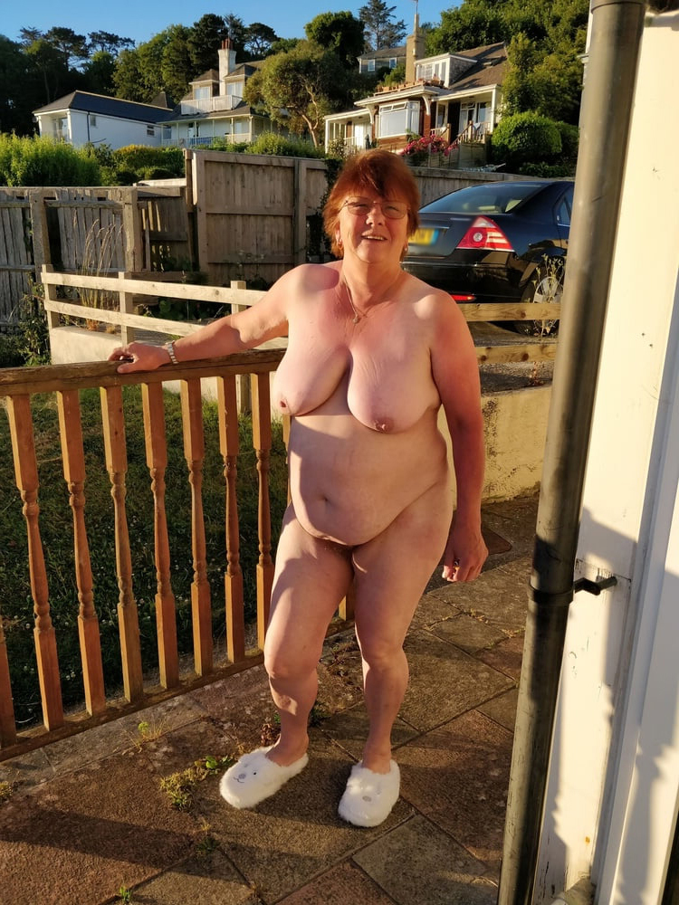Nude saggy granny boobs photo image